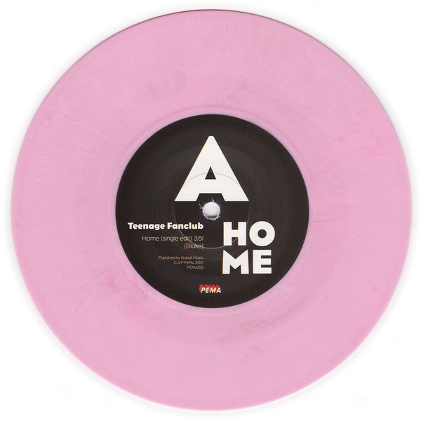 Teenage Fanclub "Home / Everything Is Falling Apart" Pink Limited 7"