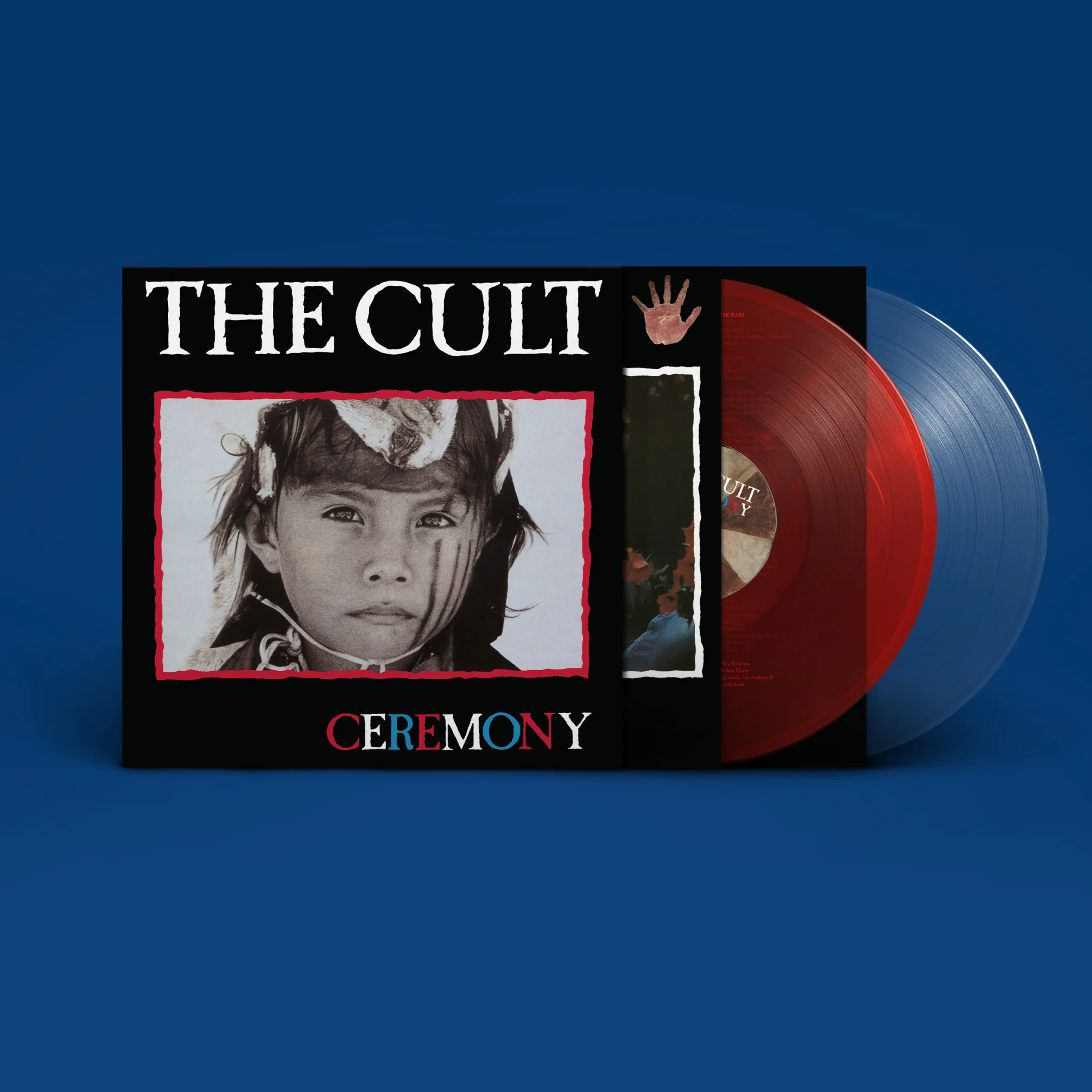 The Cult "Ceremony" 2LP 🔴🔵 Red/Blue