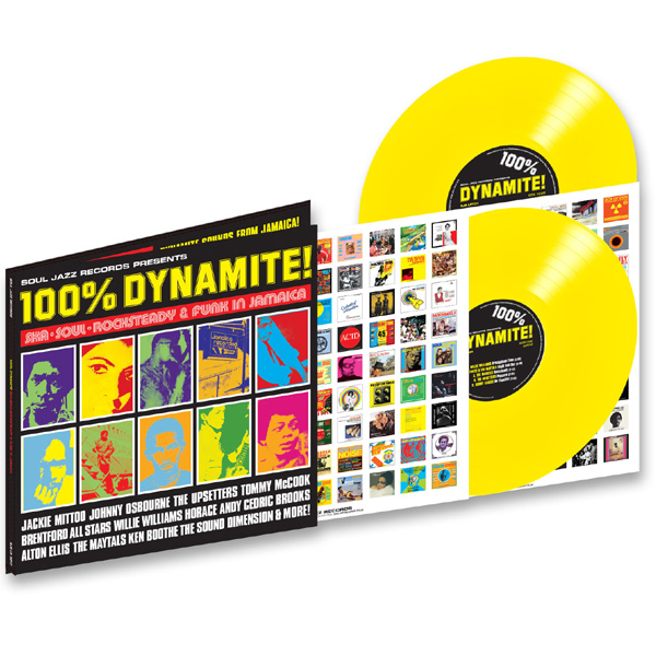VA "100% Dynamite" Yellow 2LP