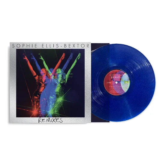 Sophie-Ellis-Bextor-Remixes-LP-Azul-Glitter-con-Purpurina-RSD-2024-COMPRAR-LP-ONLINE.