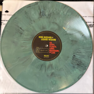 King Gizzard & The Lizard Wizard “Ice, Death, Planets, Lungs, Mushrooms And Lava” Recycled Colored Wax 2LP