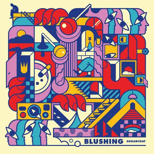 Blushing-Sugarcoat-Red-LP-comprar-online-portada
