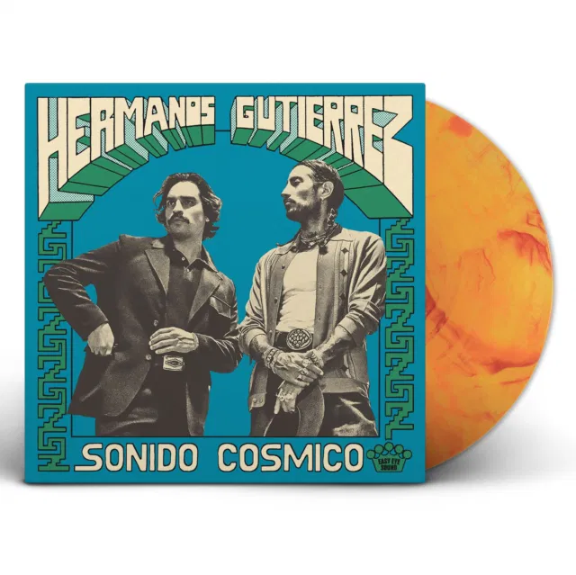Hermanos-Gutierrez-Sonido-Cosmico-LP-Orange-Red-Marble-Vinyl-comprar-online