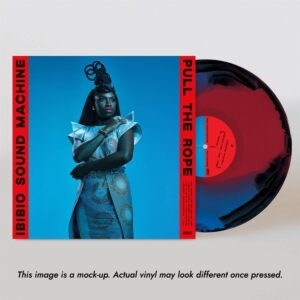 Ibibio Sound Machine “Pull The Rope” Red/Blue/Black Swirl LP