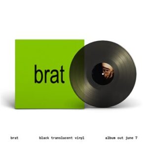 Charli XCX “Brat” Black Ice LP