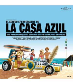 La Casa Azul “El Sonido Efervescente de La Casa Azul” 2LP Azul Cielo