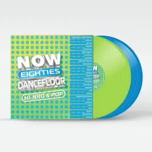 VA “Now Eighties Dancefloor Hi-NRG & Pop” Blue & Green Lime 2LP