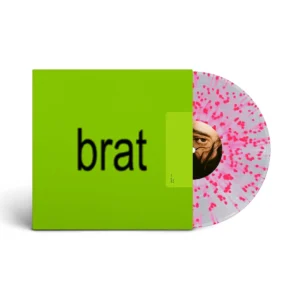 Charli XCX “Brat” Clear & Pink LP