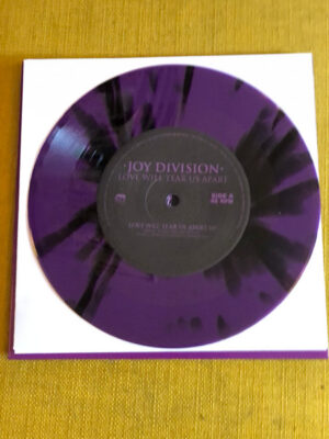 Joy Division “Love Will Tear Us Apart” Splatter 7″