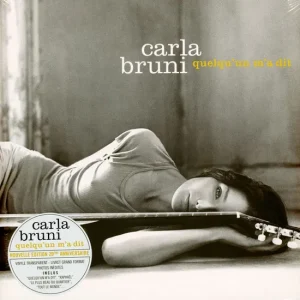 Carla Bruni “Quelqu’Un M’A Dit” Clear LP