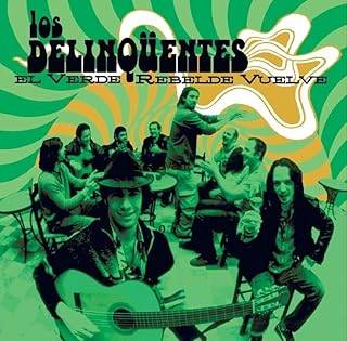 Los-Delinquentes-El-Verde-Rebelde-Vuelve-Green-LP-comprar-disco