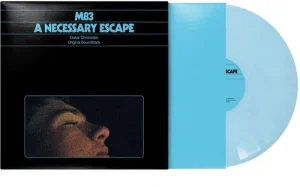 M83-A-Necessary-Escape-Dakar-Chronicles-Transparent-Turquoise-Marbled-LP-Compra-Online-blue