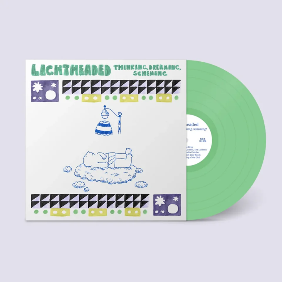Lightheaded-Thinking-dreaming-scheming-Green-LP-comprar-lp-online-vinilo
