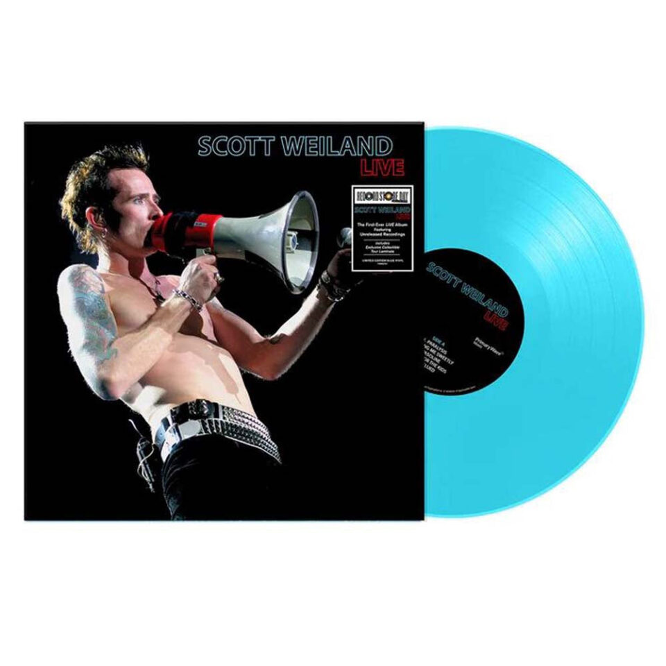 Scott Weiland "Live" Blue 🔵 LP RSD 2026