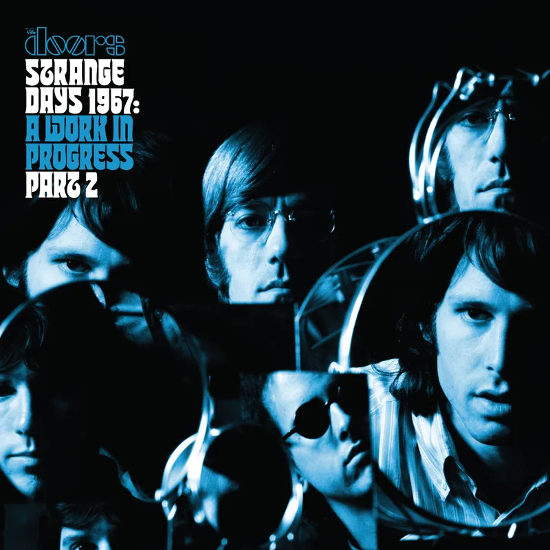 The Doors Strange Days 1967: A Work In Progress, Part 2 " LP Turquesa + póster