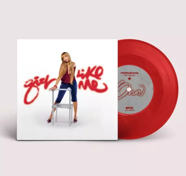 PinkPantheress "Girl Like Me" Red 7"