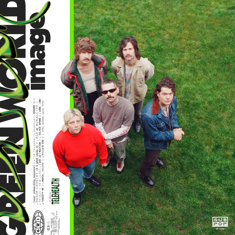 Telehealth "Green World Image" Clear LP
