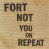 For Not "You On Repeat" LP